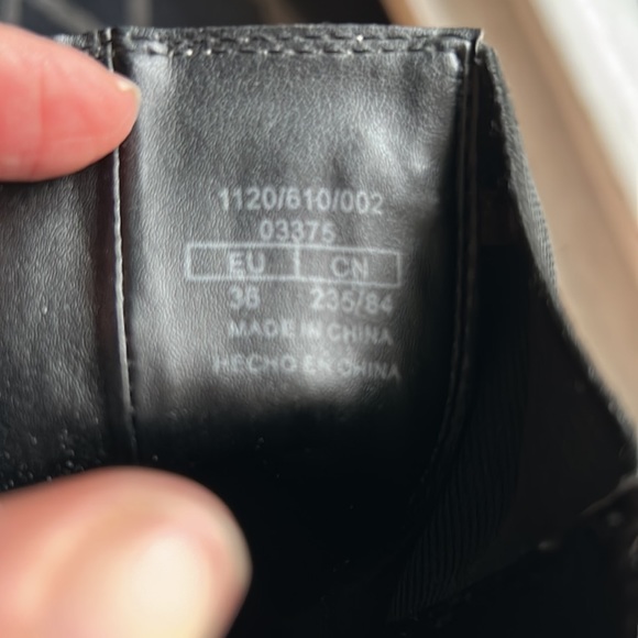 ZARA heeled ankle boots with side goring size 36 - Picture 11 of 11